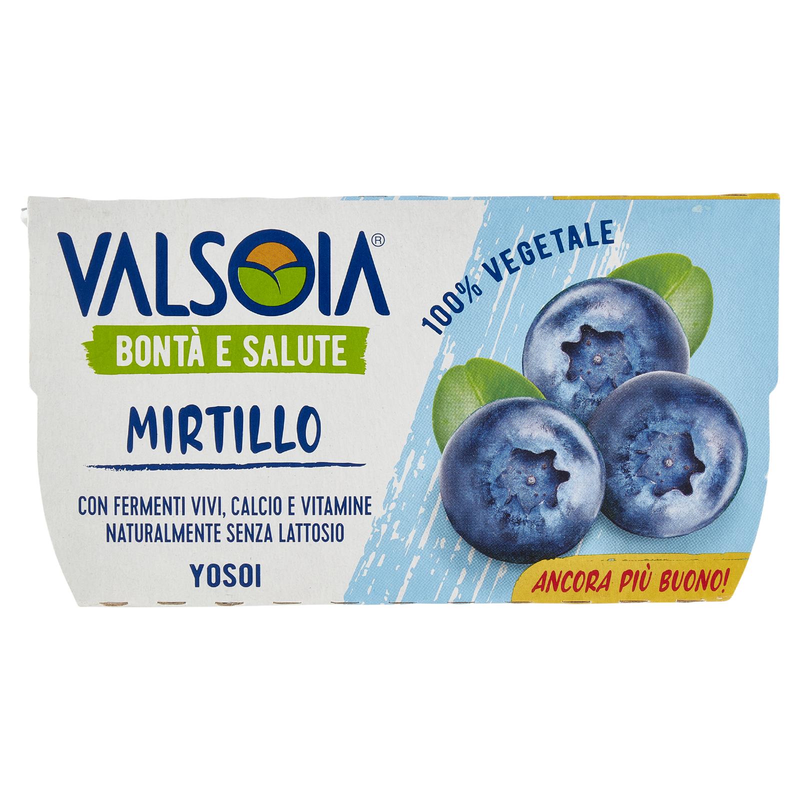VALSOIA YOSOI AL MIRTILLO GR. 125 X 2