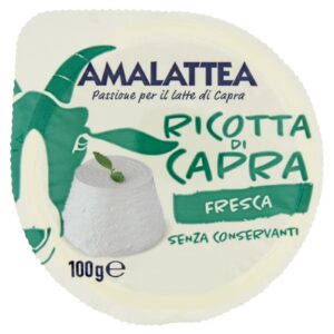 Amalattea Ricottina di Capra Formaggio Fresco 100g