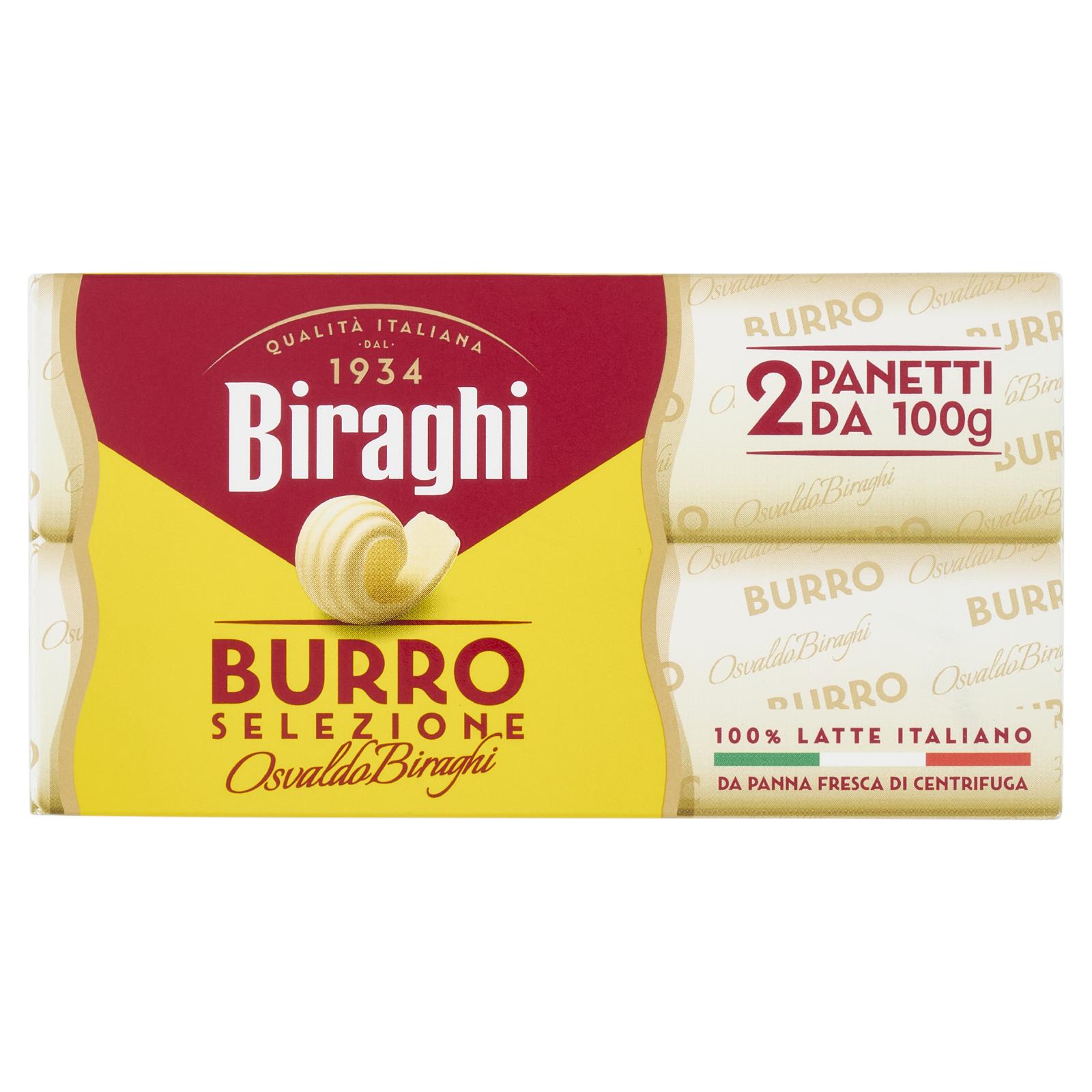 Biraghi Burro Selezione Osvaldo Biraghi 2×100g