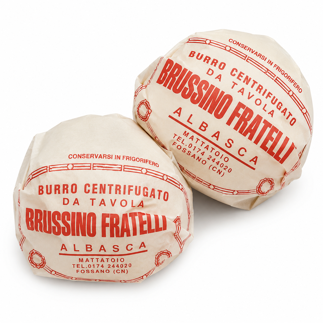 Brussino Burro Artigianale da Panna Fresca Centrifugata 125g