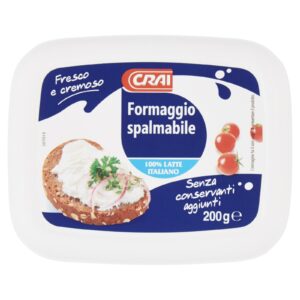 Crai Formaggio Fresco Spalmabile 100% Latte Italiano 200g