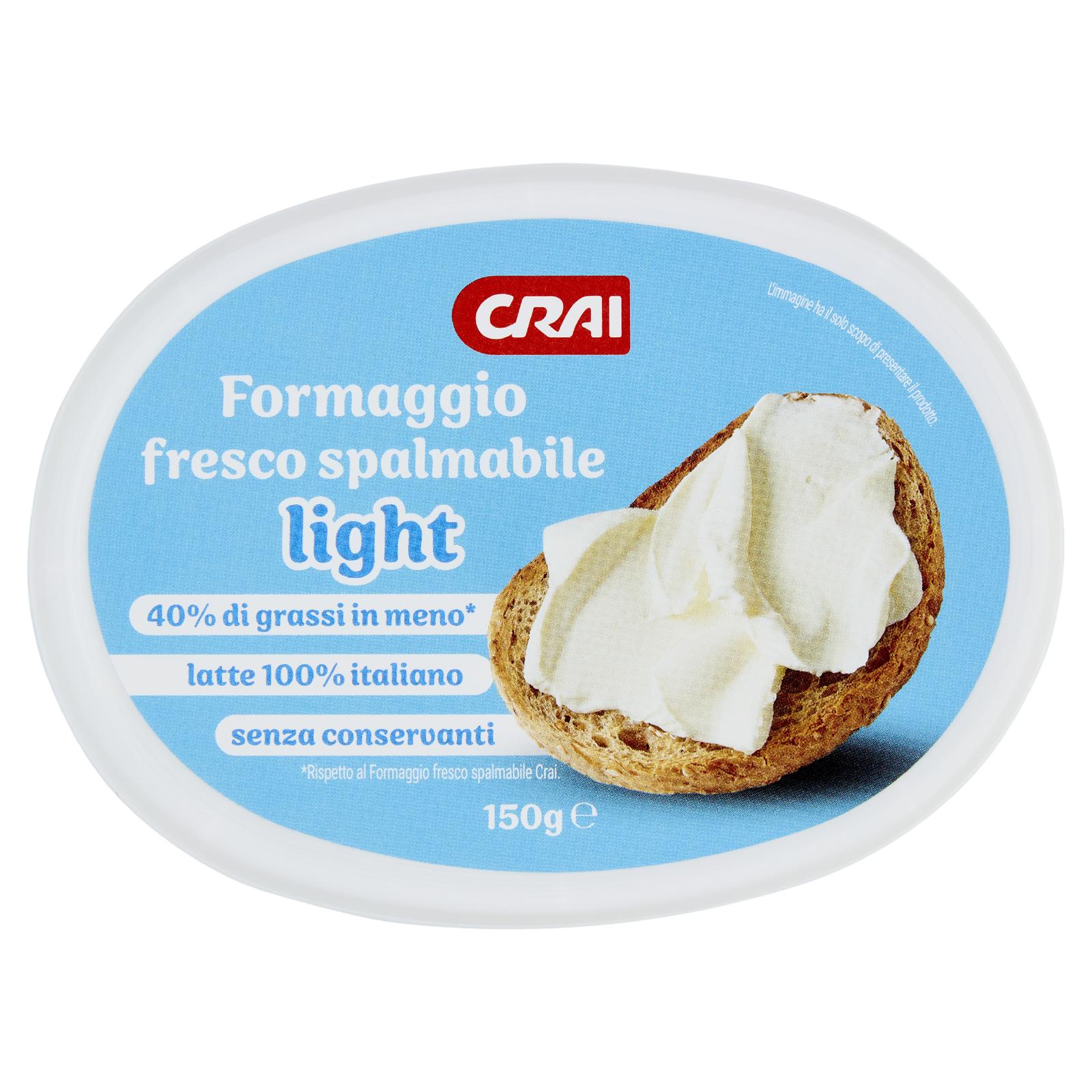 Crai Formaggio Fresco Spalmabile Light 150g