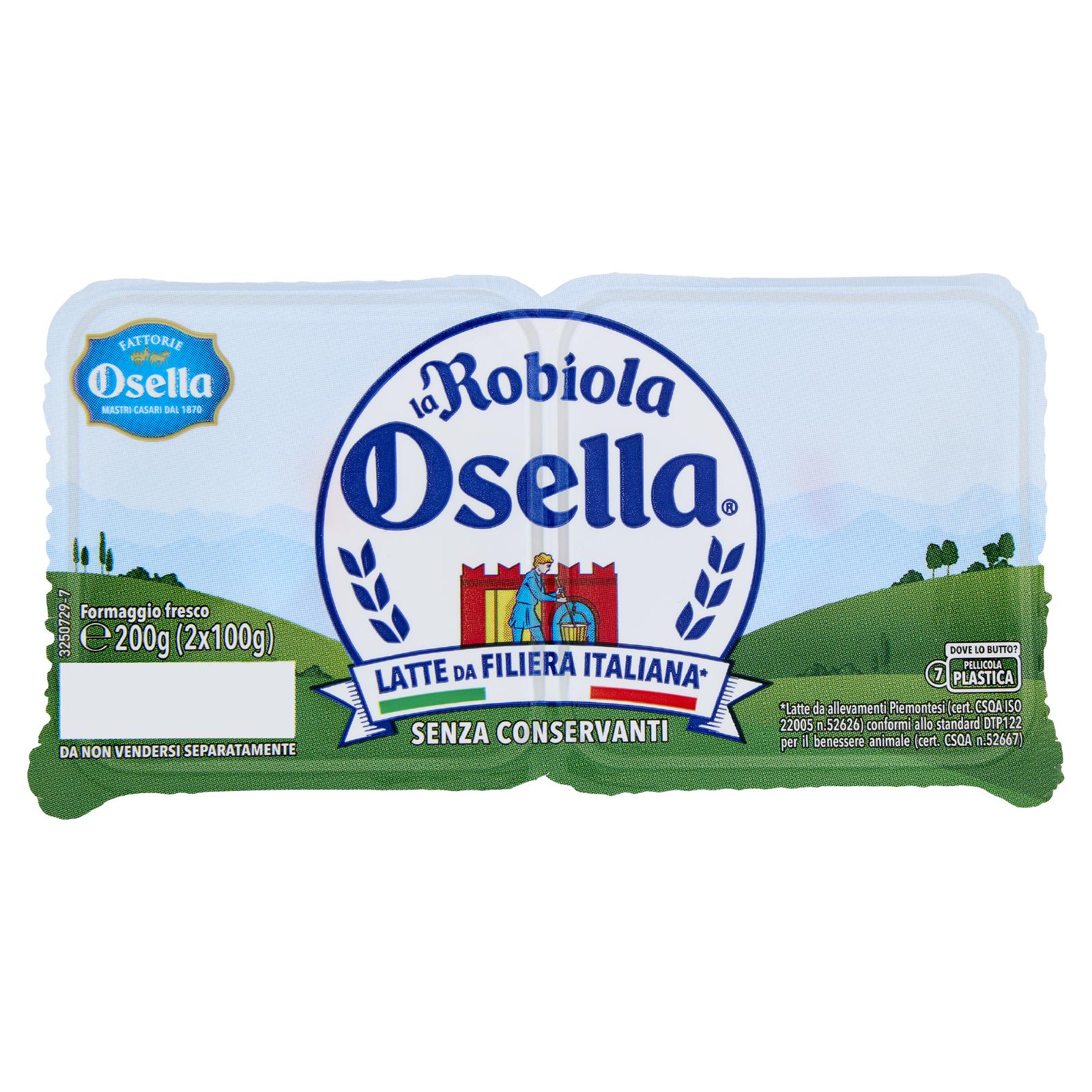 Fattorie Osella Robiola Formaggio Fresco 2x100g