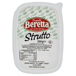 Fratelli Beretta Strutto in Vaschetta 250g