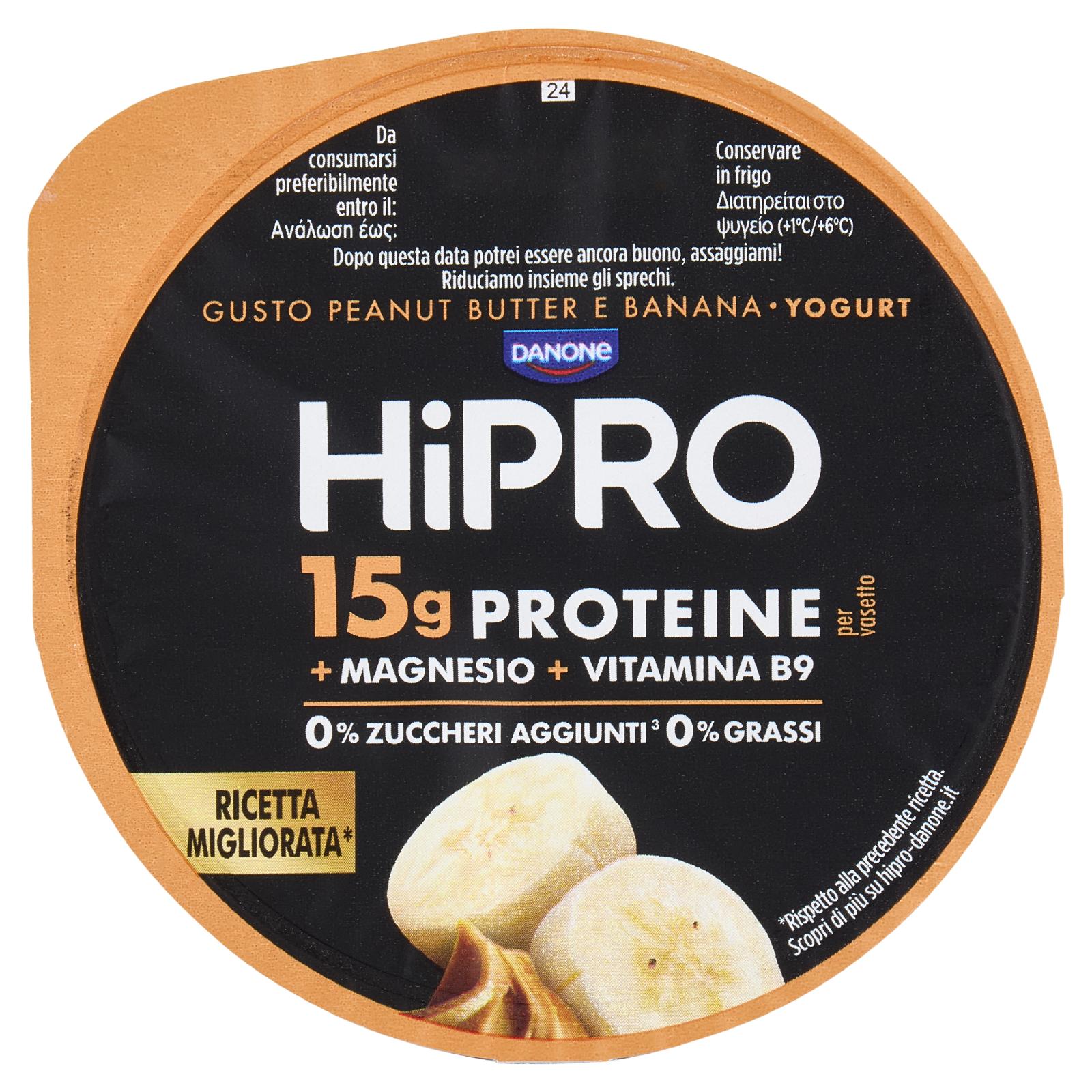 HiPRO Danone Banana e Burro d'Arachidi 160g