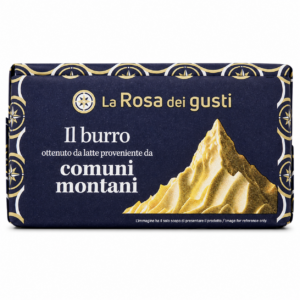 La Rosa dei Gusti Burro con Latte dei Comuni Montani 125g