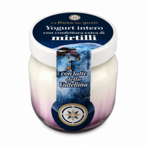 La Rosa dei Gusti Yogurt Intero Mirtilli 125g