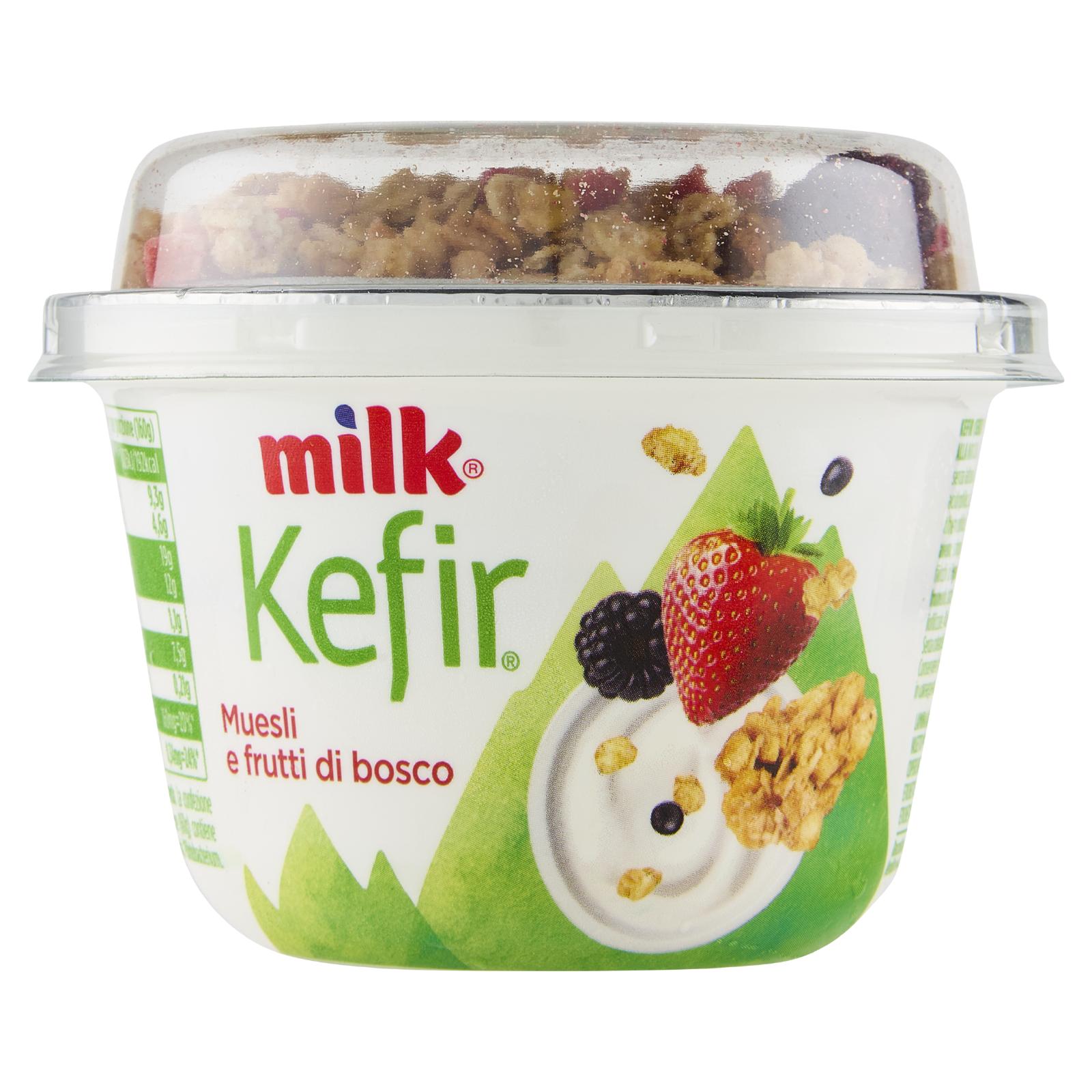 Milk Kefir Croccante ai Frutti di Bosco Senza Lattosio 160g