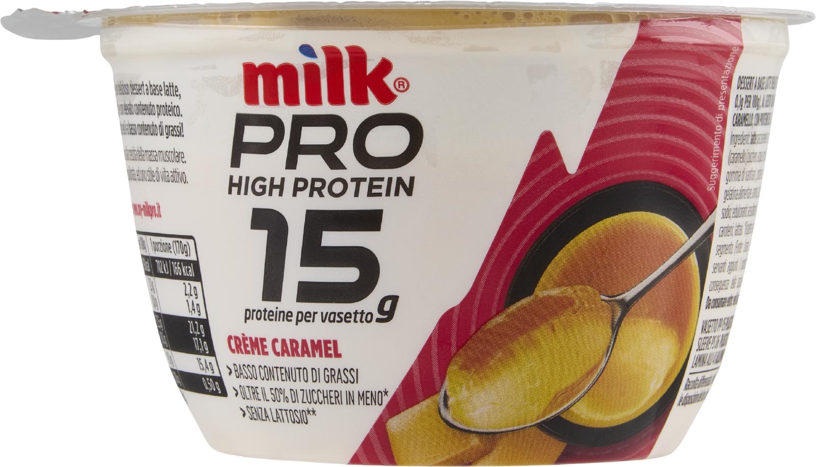 Milk Pro High Protein Crème Caramel 170g