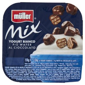 Müller Mix Bianco + Wafer al Cioccolato 150g