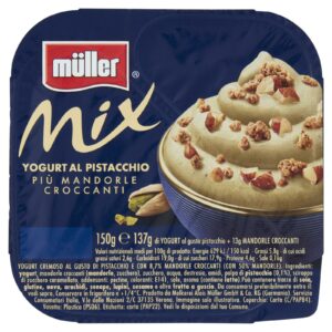 Müller Mix Yogurt al Pistacchio con Mandorle Croccanti 150 g
