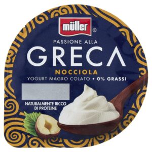 Müller Passione alla Greca 0% Nocciola 150g