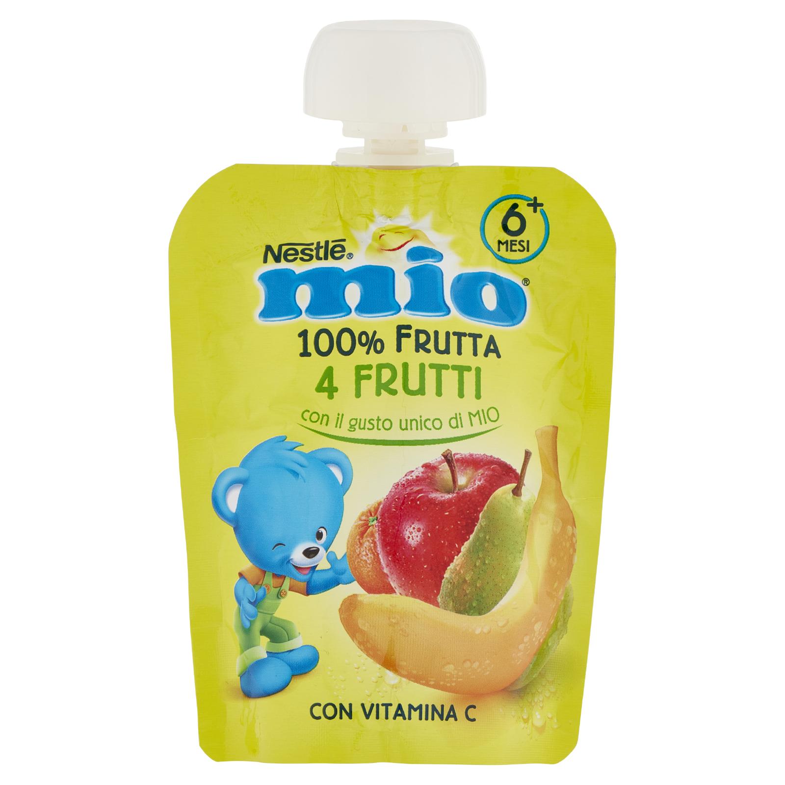 Nestlé Mio Pouch 4 Frutti 90g