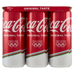 Coca-Cola Original Taste Lattine 6 x 330 ml