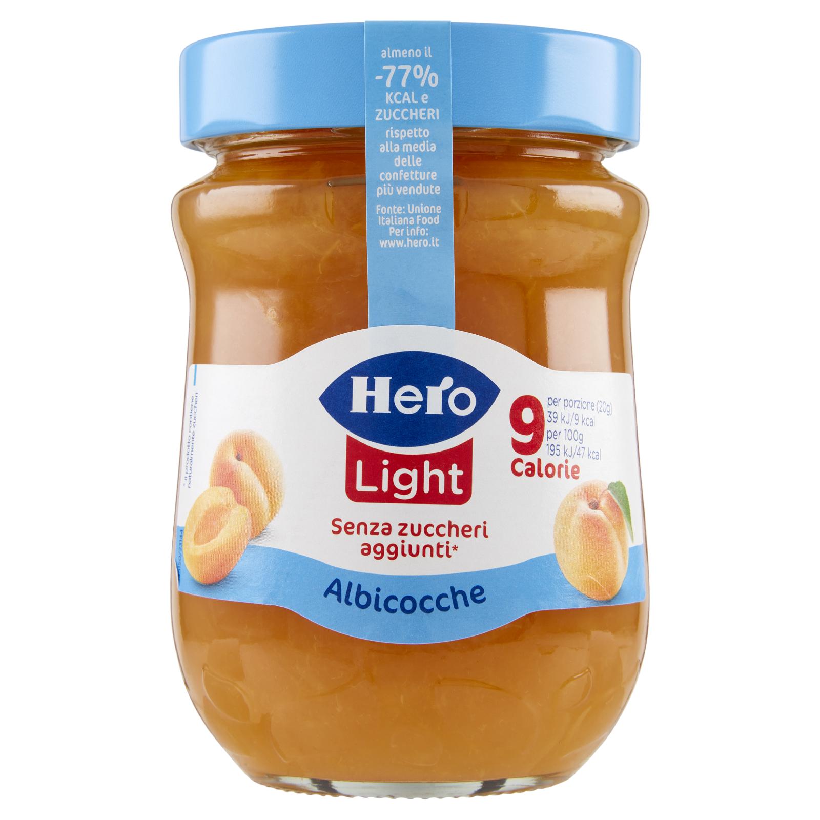 Hero Light Confettura di Albicocche 280 g