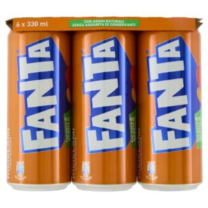 Fanta Original Lattine 6 x 330 ml