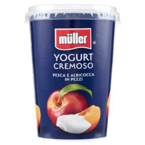 YOGURT CREMOSO PESCA ALBICOCCA MULLER GR 500