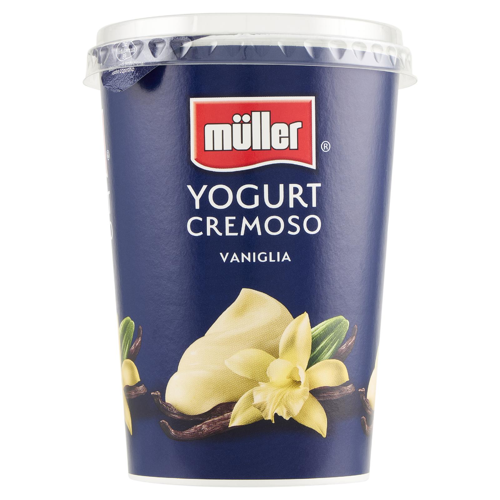 YOGURT CREMOSO VANIGLIA MULLER GR 500