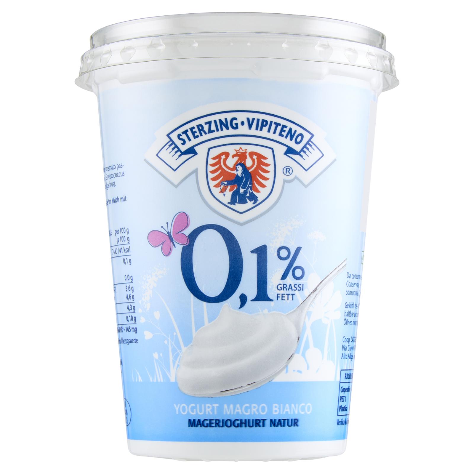 STERZING VIPITENO YOGURT MAGRO BIANCO 500G