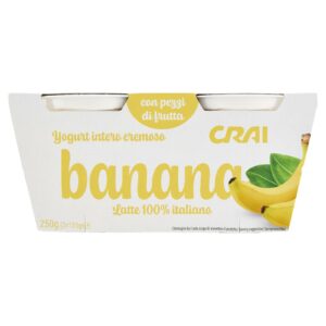 CRAI YOGURT INTERO CREMOSO BANANA 2 X 125 G
