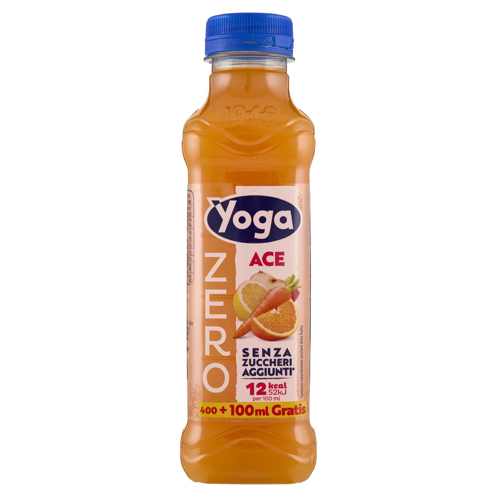 Yoga Zero ACE Senza Zuccheri Aggiunti 500 ml