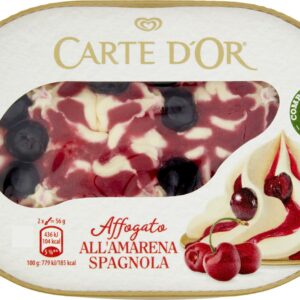 Algida Carte D'Or Affogato all'Amarena Spagnola Gelato 500g
