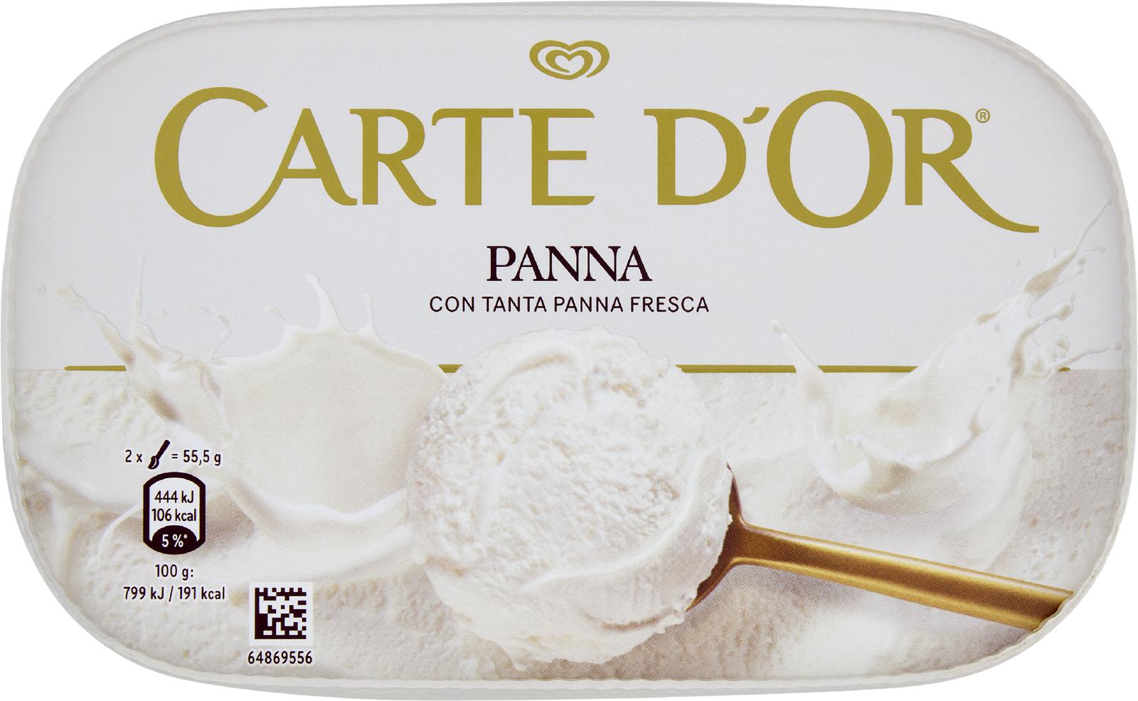Algida Carte D'Or Classico Gelato alla Panna 500g