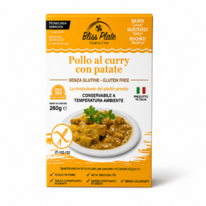 Bliss Plate Pollo al Curry con Patate Piatto Pronto Senza Glutine 270g