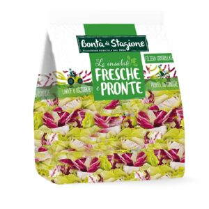 Bontà di Stagione Iceberg e Radicchio Insalata Fresca Pronta 220g