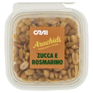 Crai Arachidi Aromatizzate e Tostate Zucca e Rosmarino 200g