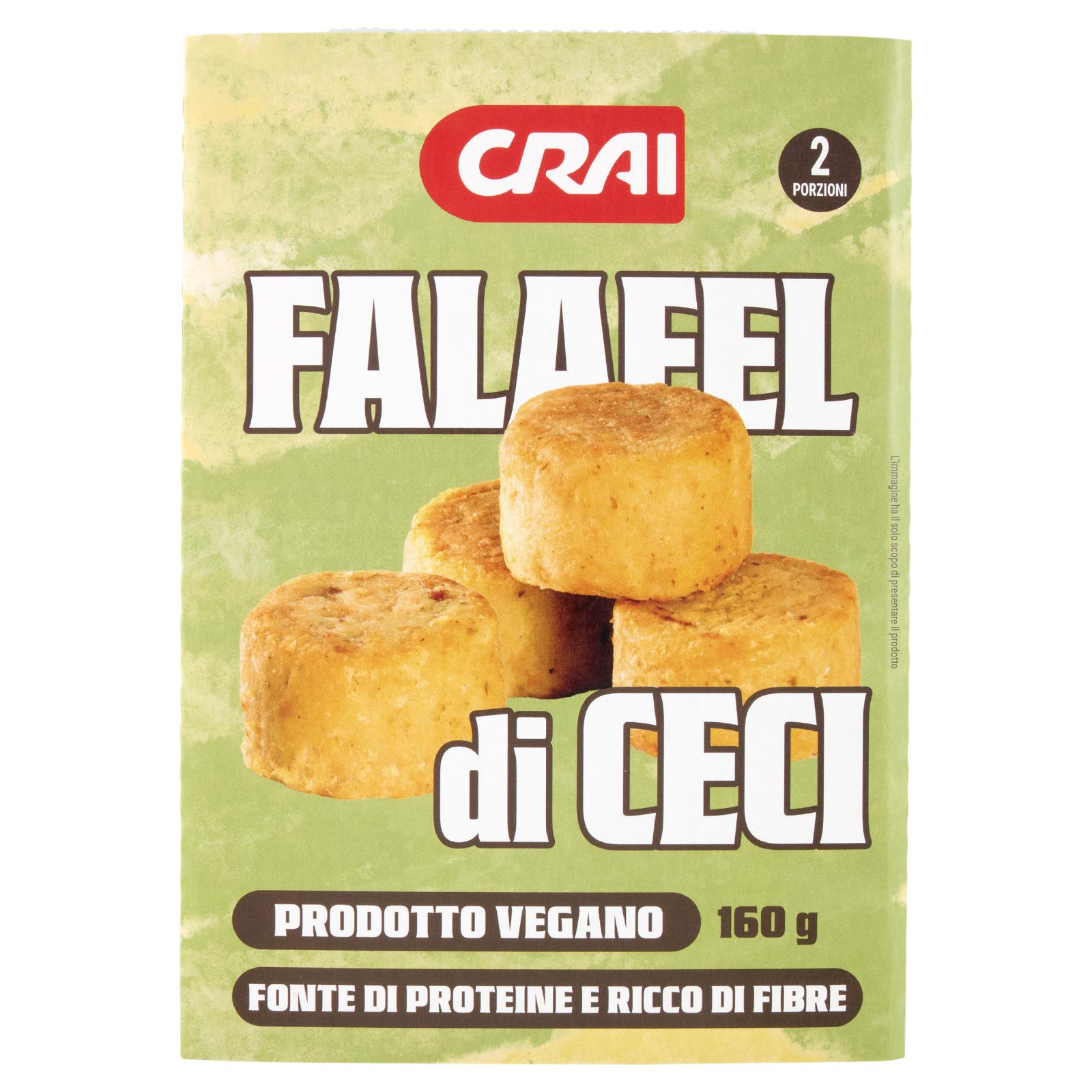 Crai Bio Falafel di Ceci Biologici 160g