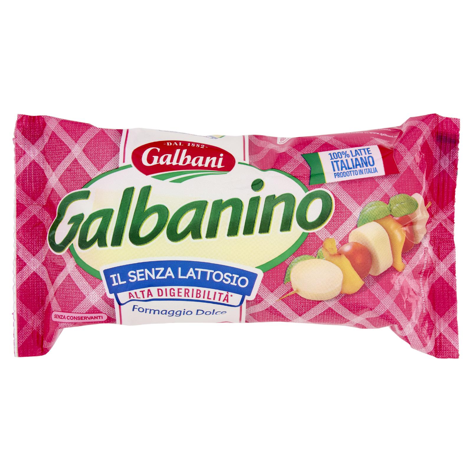 Galbani Galbanino Senza Lattosio Formaggio Dolce 230g