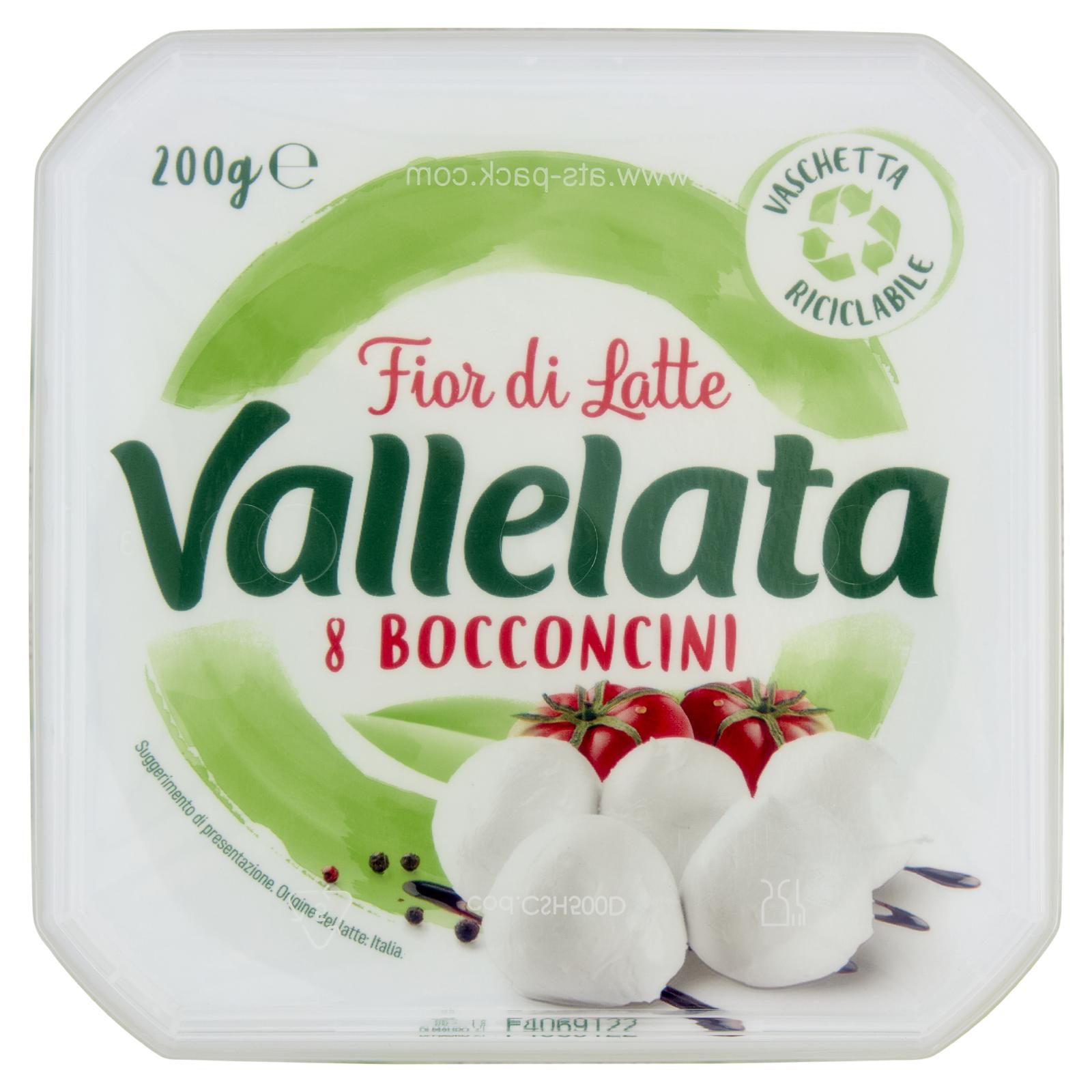 Galbani Vallelata Bocconcini di Mozzarella Fior di Latte 8x25g
