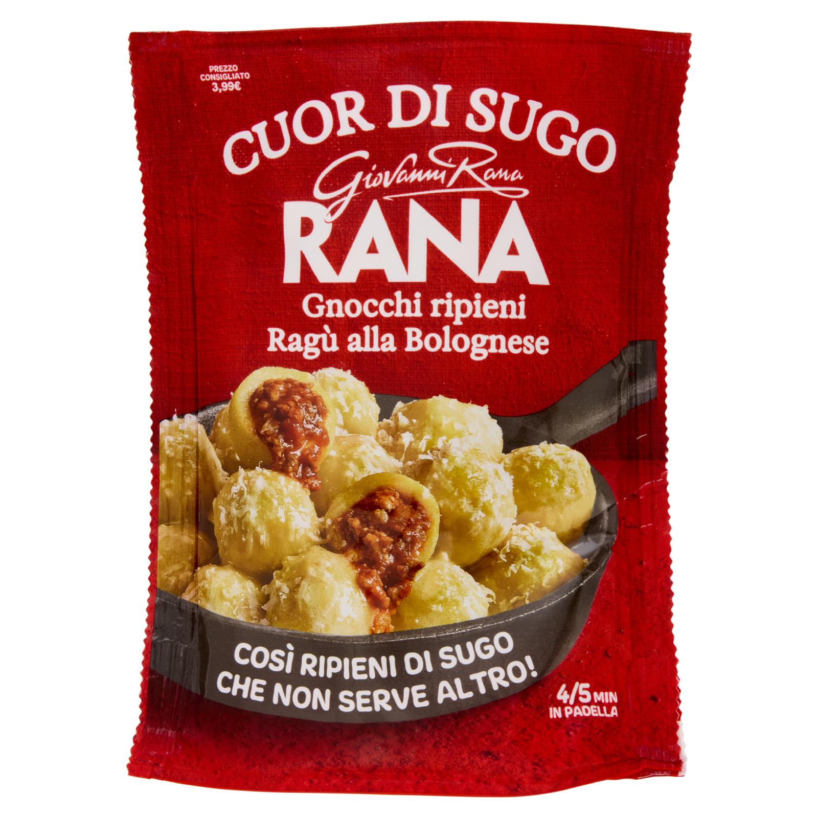 Giovanni Rana Cuor di Sugo Gnocchi Ripieni al Ragù alla Bolognese 280g