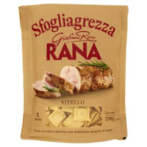 Giovanni Rana Sfogliagrezza Ravioli al Vitello Pasta Fresca Ripiena 250g