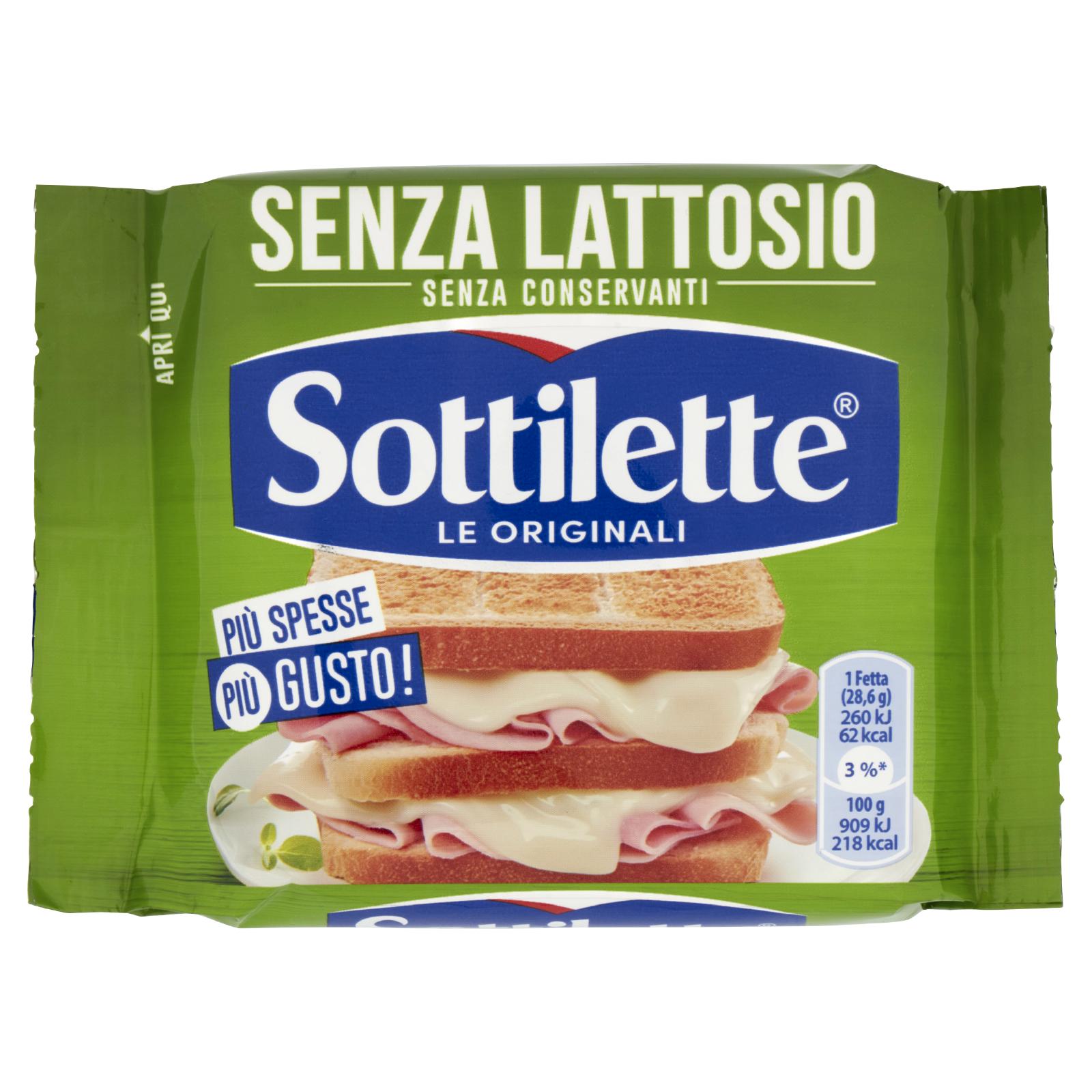 Kraft Sottilette Senza Lattosio Formaggio Fuso a Fette 200g