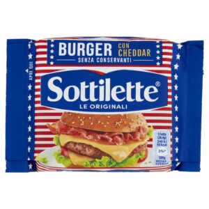 Kraft Sottilette con Cheddar Formaggio Fuso a Fette 185g
