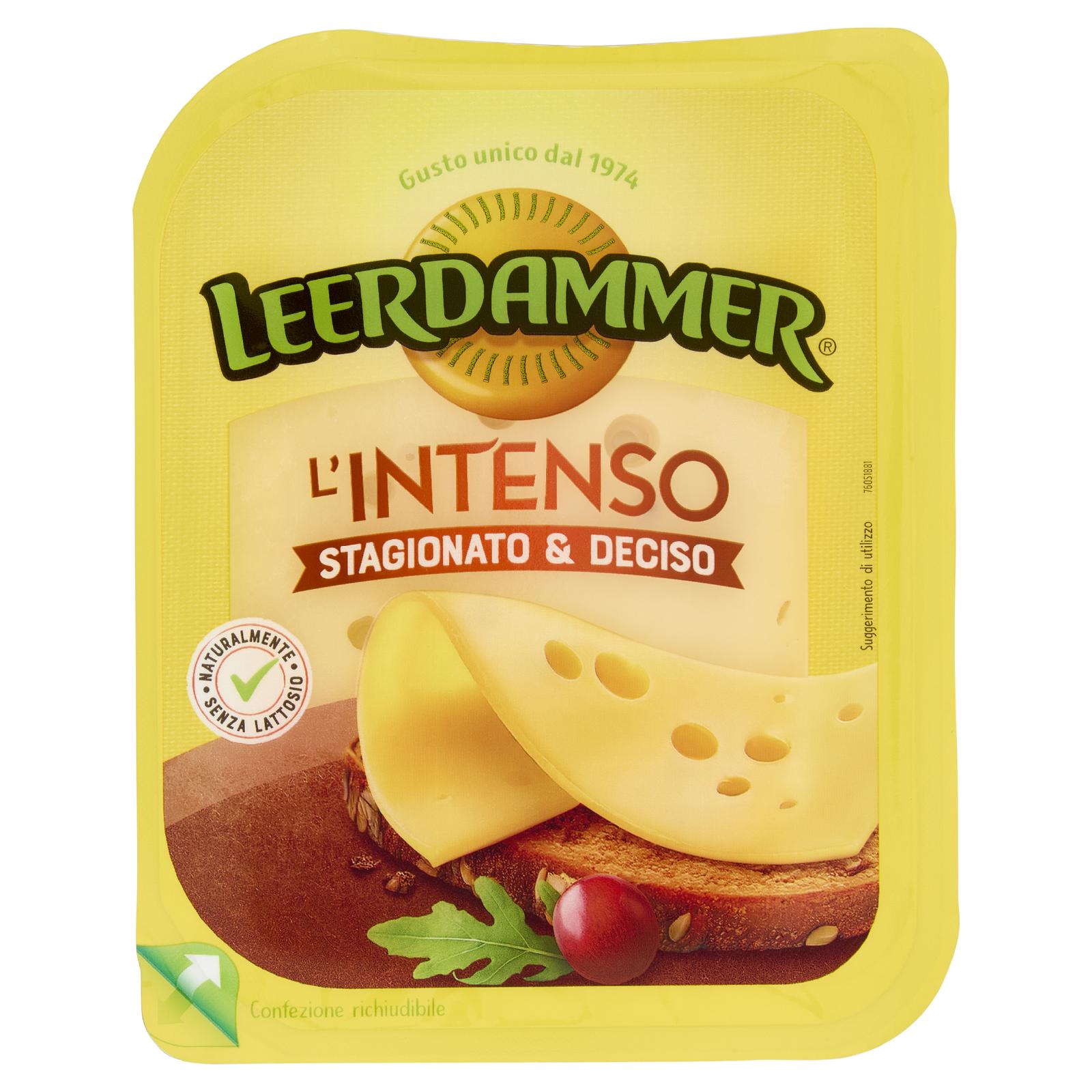 Leerdammer L'Intenso Formaggio a Fette Extra Stagionato 100g