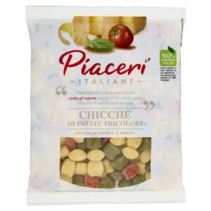 Piaceri Italiani Chicche di Patate Tricolori Fresche 350g