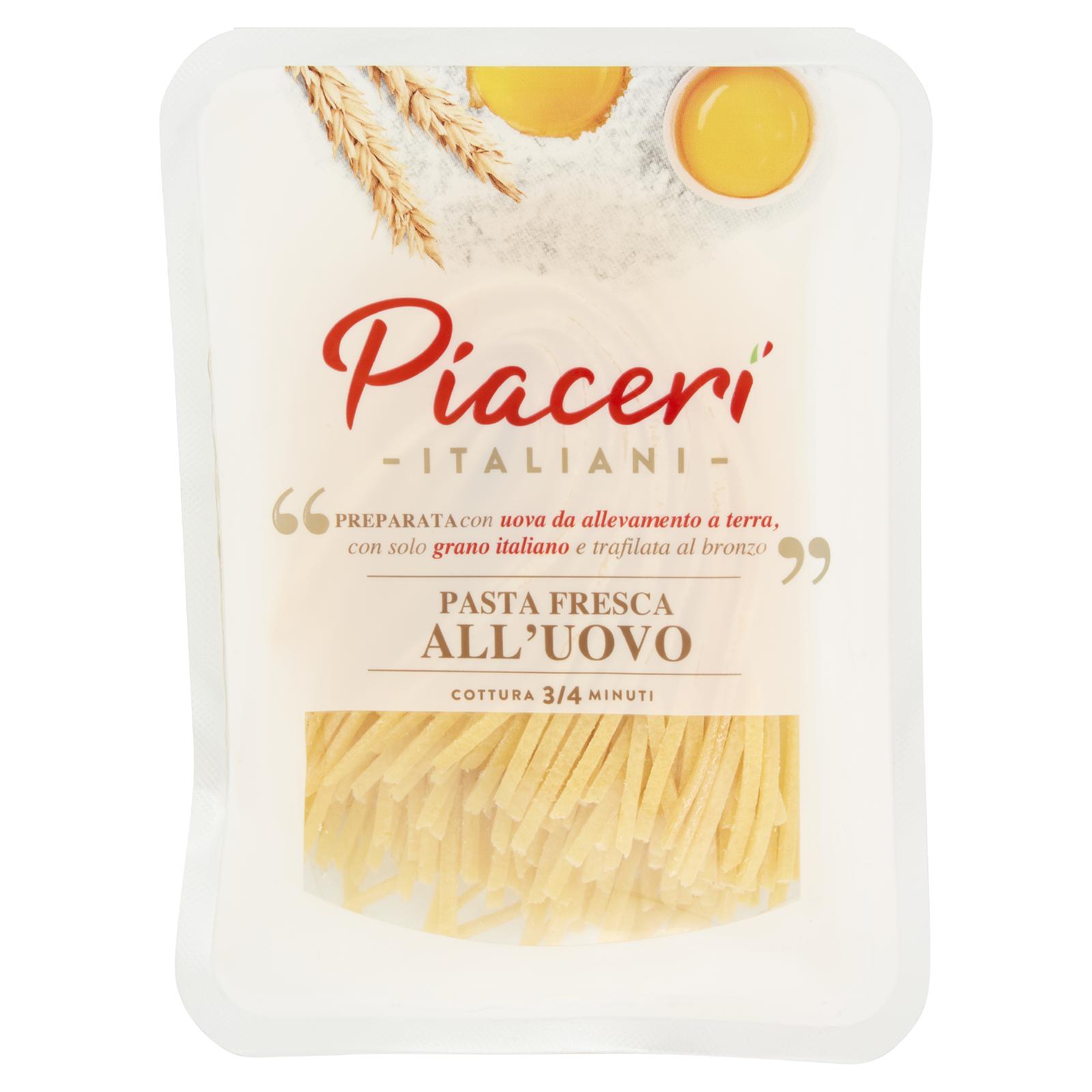 Piaceri Italiani Spaghetti alla Chitarra Freschi all'Uovo 250g