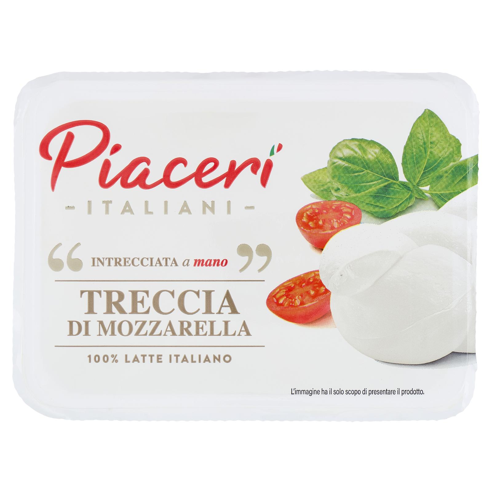 Piaceri Italiani Treccia di Mozzarella Fior di Latte 200g