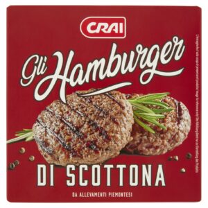 Crai Hamburger di Scottona 2x125g