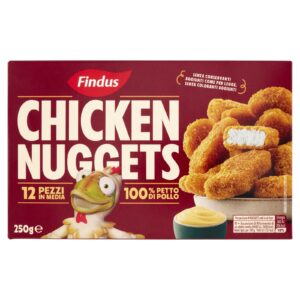 Findus Carletto Chicken Nuggets di Pollo Surgelati 12 Pezzi 250g